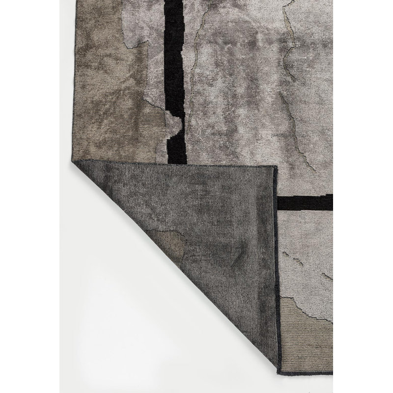 Rapture Abstract Area Rug, Rectangle 6'7" x 8'3"