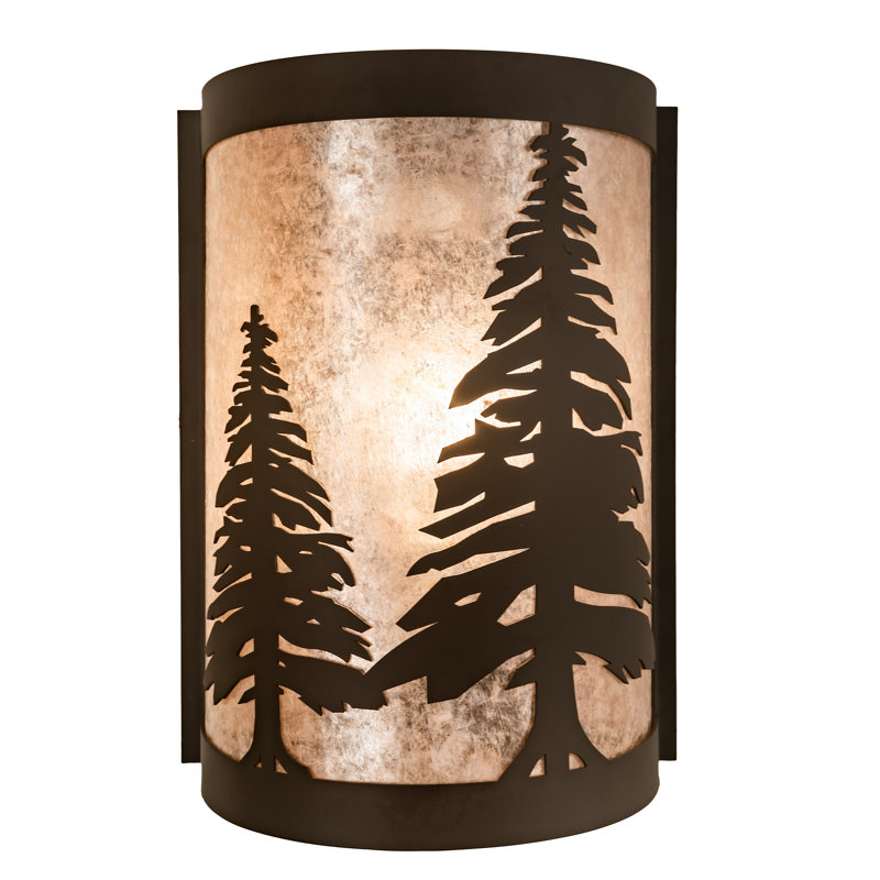 Plafonnier encastré à 1 lumière à intensité variable en bronze Cassian, Beige