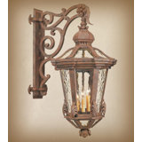 Montecito 3 - Light Outdoor Wall Lantern