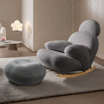 Chaise berçante décontractée