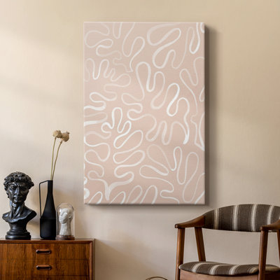 Matisse Pieces III -Custom Wrapped Gallery Cavas