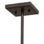 18" Square Hyde Park 4 Light Pendant