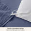 Housse de couette en microfibre de format grand format - ensemble de literie très doux en coton prélavé (ensemble de 3)-1558598720-1558598732