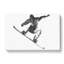 The Snowboarder - Wrapped Canvas-56640987