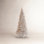 Silver Pre-Lit Fir Christmas Tree