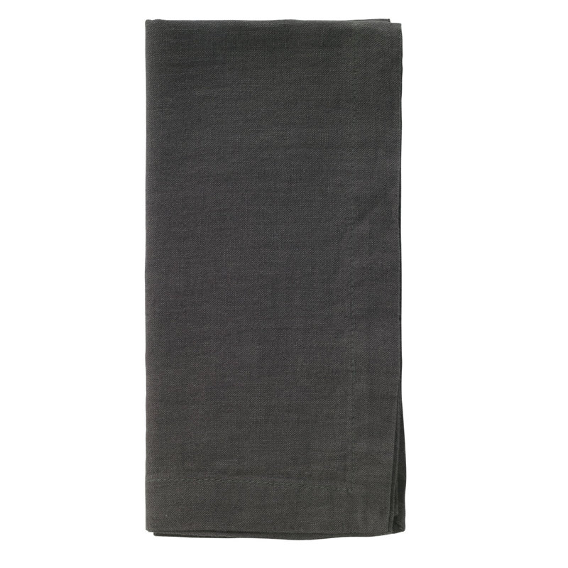 Amalfi 21" Napkin, Charcoal