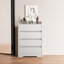 Commode décorative 4 tiroirs Romeon-91465485