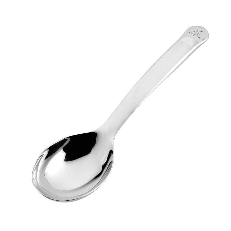 10.5-Inch Stainless Steel Solid Serve Spoon