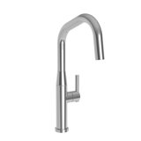 East Square Single Handle Pull Down Kitchen Faucet