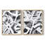 Magnetic Grays I - impression encadrée de qualité supérieure - prête à être accrochée - aucun clou requis - aucun clou requis-1567487566-1567487568