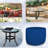 HeavyDuty Outdoor Waterproof Round Table Cover, Patio UV Resistant Weather Protection Table Cover-504617852-504617849