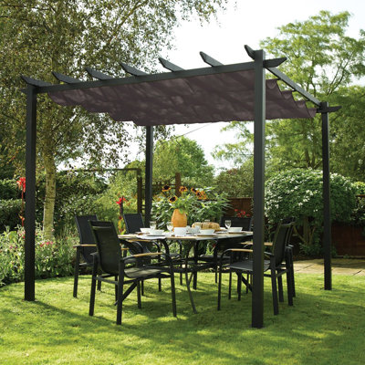 Latina Canopy Gazebo Pergola 3m X 3m
