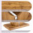 Minimalist Square & Rectangular Coffee Table - , Wood, Stable Base Modern Wood Pair Rectangular, Functional Elegant