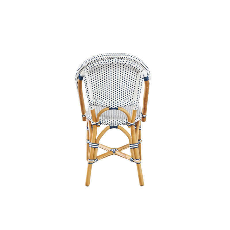 Chaise d'appoint bleue Aithen