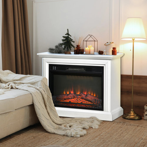 Red Barrel Studio® Rhiver 31'' W Electric Fireplace & Reviews | Wayfair