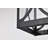 Esmeray - 1 Light Hanging Lantern - Matte Black with Clear Glass