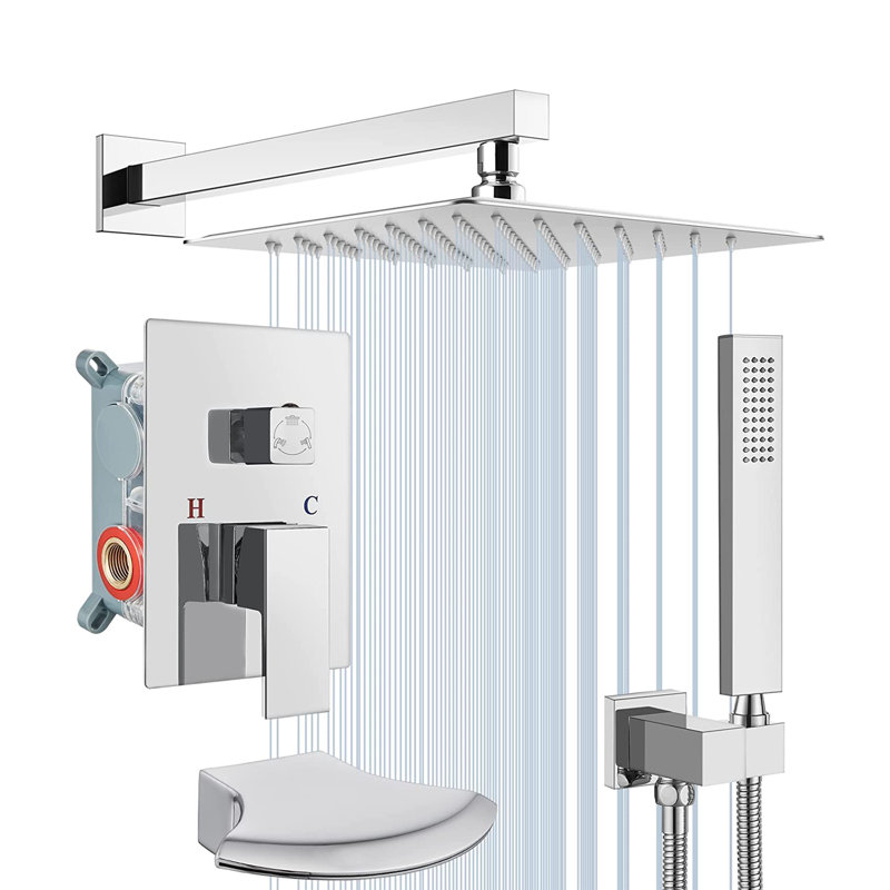 Robinet de douche avec valve brute