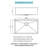 Undermount Kitchen Sink Single Bowl