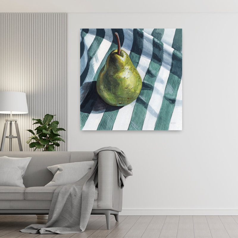 Art mural solo poire itinérante en solo, H 48 po x l 48 po