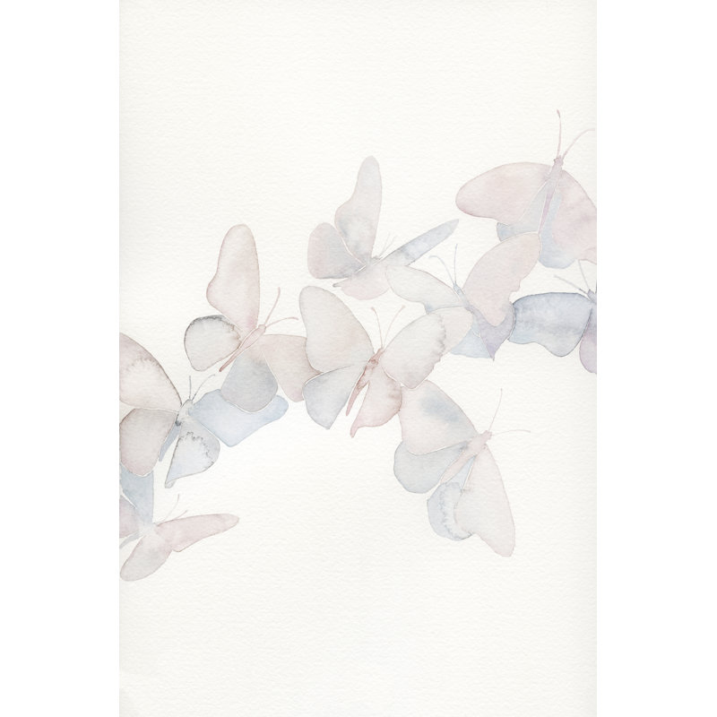 «Iyuna Crystalline Butterflies II» par Grace Popp - impression sur toile tendue, H 18 po x l 12 po