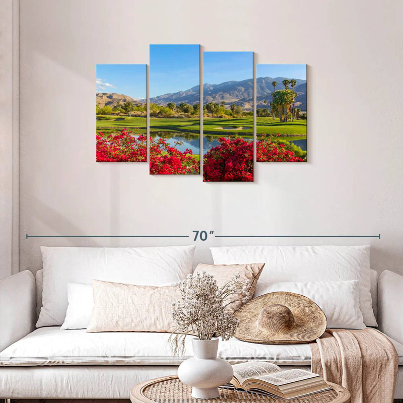 Alvord Palm Springs Serenity, H 27 po x l 43 po