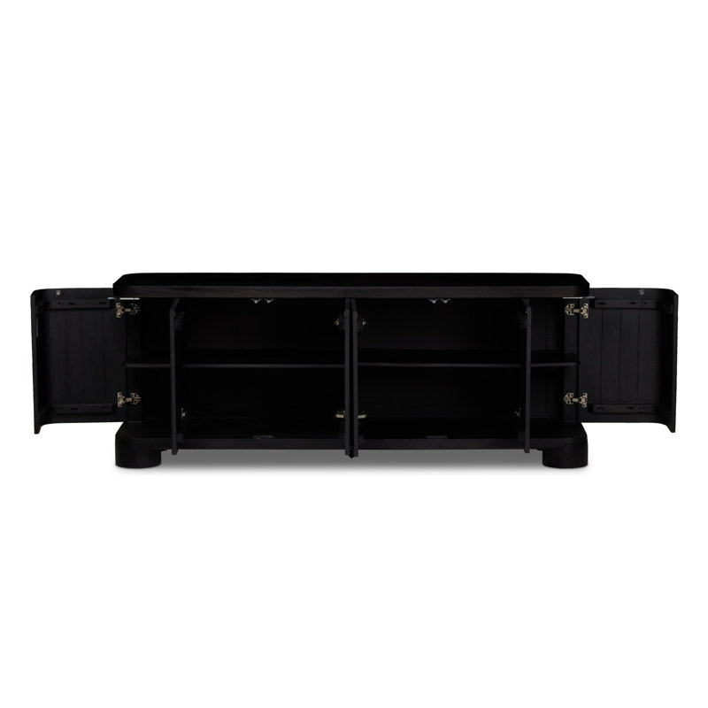 Shevall Sideboard-Carved Black Mango