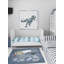 «Dino agressif», reproduction sur toile tendue-976312393