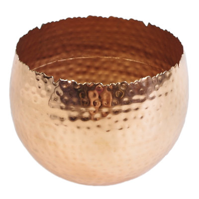Steen Handmade Metal Cachepot