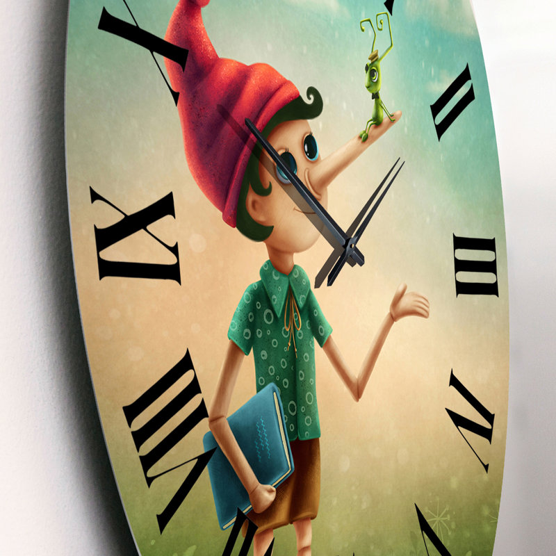 Horloge murale Pinocchio, Petit