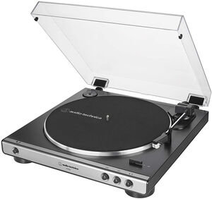 Tourne-disque audio Technica AT-LP60X-GM - Entièrement automatique - Entraînement par courroie