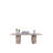 Rectangular Slab-Base Coffee Table, Travertine-719276467