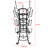 Boadicea 24 Hook Iron Coffe Mug Tree