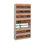 Étagère de démarrage à 4 tablettes H 76,25 po x l 36 po x P 12 po