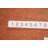 Solid Orange Gabbeh Oriental Rug 2x3
