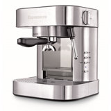 Machine à espresso Espressione en acier inoxydable avec pompe automatique et système de chauffage Thermobloc