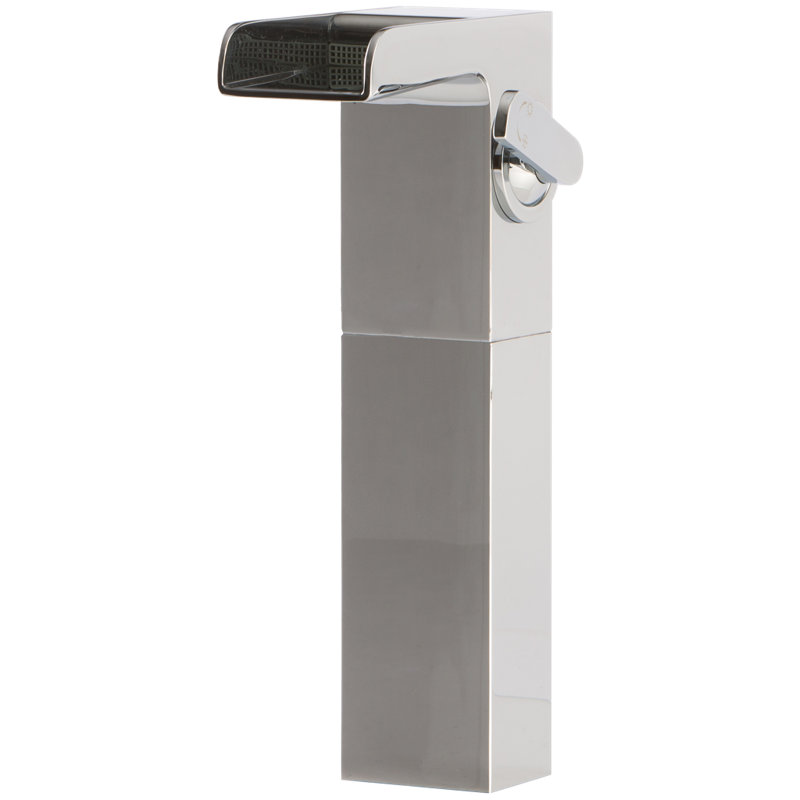 Kascade Vessel Sink Faucet Single-handle Bathroom Faucet, Chrome