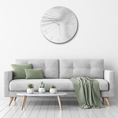 Juliaan Glass Wall Clock