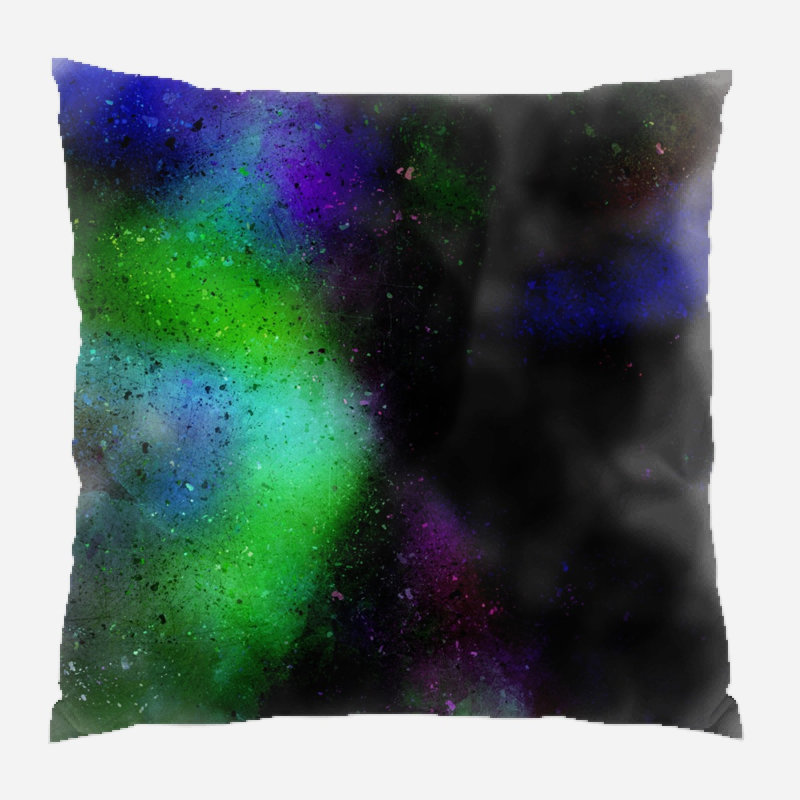 Coussin décoratif Necaise, Microsuède, Intérieur