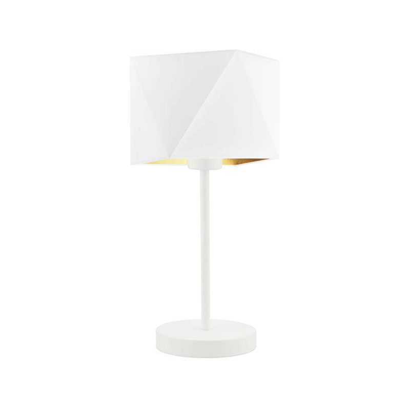 Candra Desk Lamp, White, White