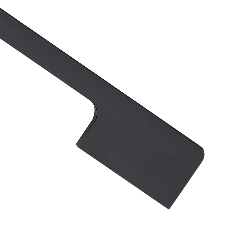 2Pcs Matte Black Furniture Handles, 160mm