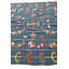Tapis bleu 5x8 Perry