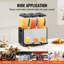 Distributeur de boissons commercial 10L X 3 réservoirs
