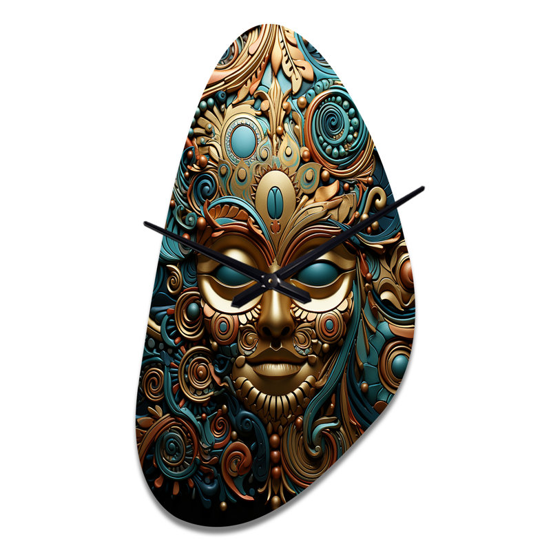 Horloge murale asymétrique Mexique, Moyenne