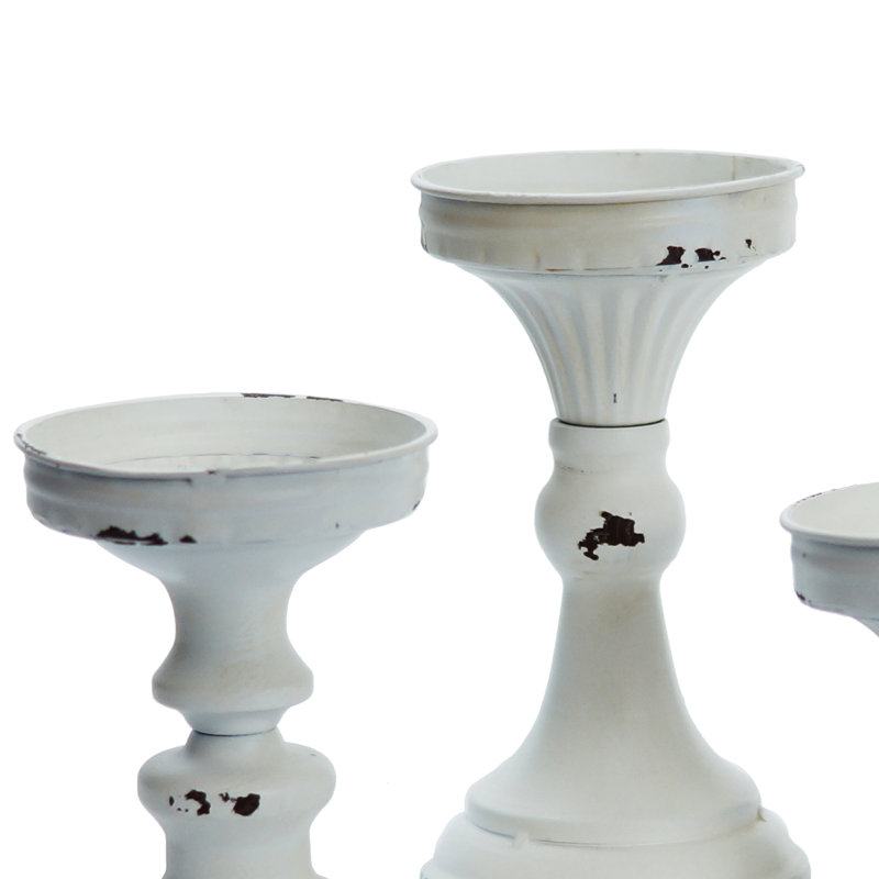 8'' H Metal Tabletop Candlestick