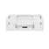 Lucera 42" Wall Mount Single Undermount Sink Bathroom Vanity Base Only (Top and Sink Not Included)
