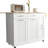 Kitchen Island With Drop Leaf, 3 Tier Pull Out Organizer, Internal Storage Rack, Rolling On Wheels, 2 Drawers, Towel Holder, White Finish Cart Adjustable Leaf Feature, Storage, , Stand-1803605745