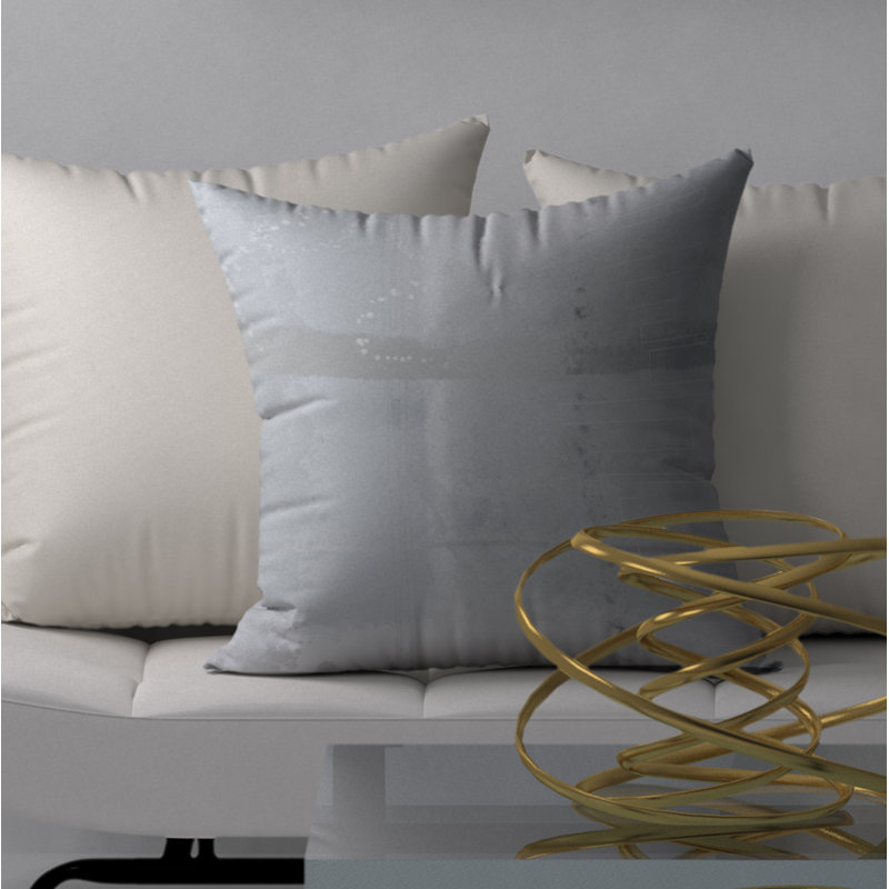  Housse et insert de coussin décoratif carré, 24" X 24"