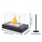 Elianagrace Bio-Ethanol Outdoor Tabletop Fireplace with Flame Guard