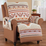 Polyester Box Cushion Recliner Slipcover