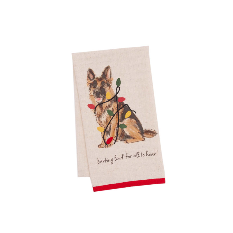 Serviette de Noël Barking